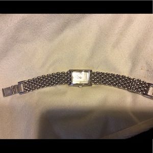 Ladies platinum watch